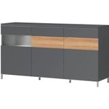 Places of Style Sideboard "Onyx", Kommode mit Soft-Close-Funktion