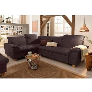 Home affaire Ecksofa "Lyla L-Form", wahlweise mit Rückenfunktion und Bettfunktion