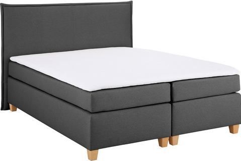 Home affaire Boxspringbett "Houssay", inkl. Topper, 5 Breiten, 2 Härtegraden auch in Überlänge 220 cm