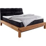Home affaire Boxspringbett »Villads«, Liegefläche: 160/200 cm aus Balkeneiche, Inside-Boxspring-Unterbau