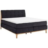 OTTO products Boxspringbett "Jelle", (5 St.), zertifizierte, recycelte Bezugsstoffe, verschiedene Ausführungen