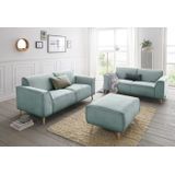 andas Hocker Janek, mit Keder in scandinavischem Design