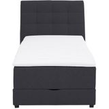 Lüttenhütt Boxbett "Mieke", incl. Bettkasten und Topper, Bezug imprägniert, 2 Breiten
