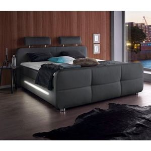 Places of Style Boxspring GINA incl. topper en ledverlichting