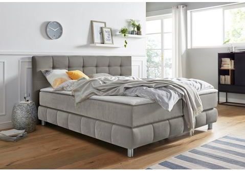 andas Boxspringbett "Salo", incl. Topper, 6 Breiten, 2 Härtegrade, TFK auch in Härtegrad 4