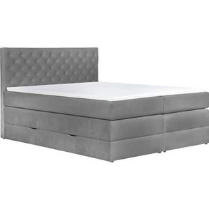 Leonique Boxspring Jahvis incl. topmatras en bedkist, in 4 breedten, 3 hardheden