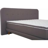 andas Boxspringbett »Premium«, Steppung mit Knopfheftung, inkl. Topper