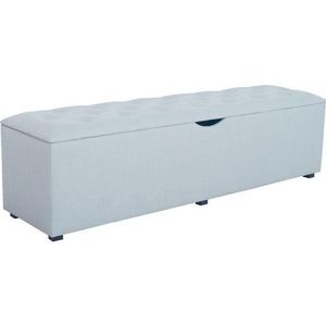 Places of Style Hockerbank »Knobbed«, Hockerbank mit Stauraum, Breite 120 cm und 160 cm