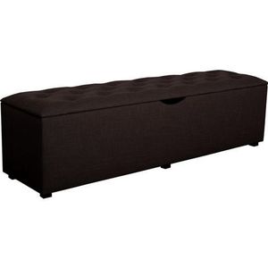 Places of Style Hockerbank »Knobbed«, Hockerbank mit Stauraum, Breite 120 cm und 160 cm