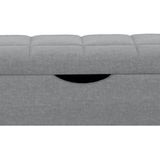 Places of Style Hockerbank "Checked", mit Stauraum, Breite 120 cm und 160 cm, als Bettbank geeignet