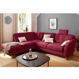 Home affaire Ecksofa Trondheim L-Form, mit Federkern