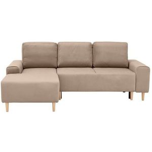 INOSIGN Ecksofa »Samu L-Form«, wahlweise mit Bettfunktion und Bettkasten
