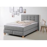 Home affaire Boxspringbett "Moulay", inkl. Topper, in 3 Härtegraden, TFK auch in Härtegrad 4