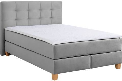 Home affaire Boxspringbett "Moulay", inkl. Topper, in 3 Härtegraden, TFK auch in Härtegrad 4