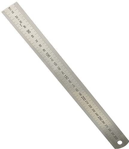 HELIOS PREISSER Stahlmaßstab L.300mm STA biegsam Teilung A =mm/mm - 460207