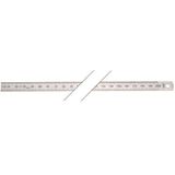 Helios Preisser - Stahlmaßstab L.500mm sta biegsam Teilung b =mm/1/2mm - 460228