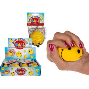 Smiley stressbal 6 cm