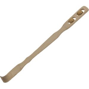 Bamboe Massage Rugkrabber - Ruggenkrabber - met massage rollers