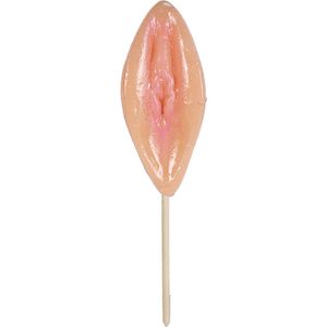 Vagina Lolly - Grappig Cadeau - Aardbeiensmaak - Lollipop