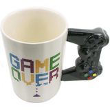 Out of the Blue Koffie mok/beker Game Over - controller - keramiek - 330 ml