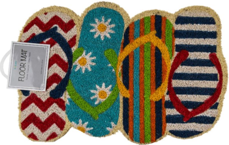 Slippers Vloermat - Flip Flop - Multicolor - Kunststof