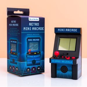 Out of the Blue - Mini Arcade Speelautomaat - Retro - 1 x Mini Console met 26 Spelletjes