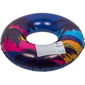 Opblaasbare Zwemband Palmboom - 90 cm - Strand- en Zwembadaccessoire - Tropische Vakantiesfeer - Zomerse Ontspanning