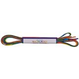 Pride schoenveters - Regenboog schoenveters -140cm - inclusiviteit- LGBTQ+ gemeenschap-cadeau voor pride-regenboog schoenveters -originele schoenveters -originele feestcadeau-schoenveters – veters -feestveter