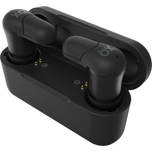 Xqisit Echt Draadloos Compact (2 h, Draadloze), Koptelefoon, Zwart