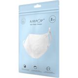 Airpop - Kids Gezichtsmasker - Wit - 4-Laags - 2 Pk