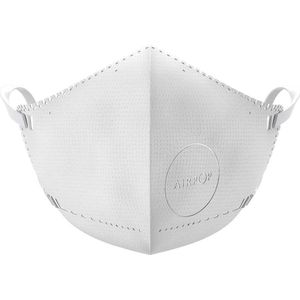 Airpop - Kids Gezichtsmasker - Wit - 4-Laags - 2 Pk