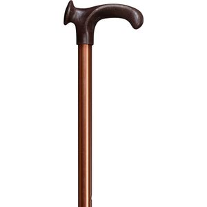 Gastrock - Verstelbare Wandelstok - Brons - Ergonomisch Handvat - Relax-grip - Lengte 76 - 99 cm