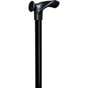 Gastrock - Verstelbare Wandelstok - Zwart - Ergonomisch Handvat - 76 - 99 cm