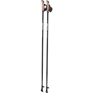 Gastrock Nordic Walking stokken - Carbon - Zwart - Lengte 115 cm - Kurk-kunststof handvat - Gewicht 370 gram - Voor dames en heren - Wandelstokken - Trekkingstokken - Wandelstokken outdoor - Wandelstokken trekking