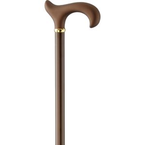 Wandelstok Soft ERGONOMIC Satijn brons XL