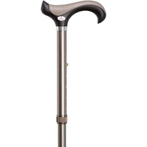 Gastrock - Verstelbare Wandelstok - Zilver - Aluminium