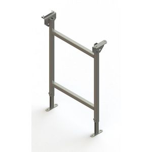 Gura Dubbele staander, verzinkt, baanbreedte 500 mm, verstelbereik 730 - 1250 mm