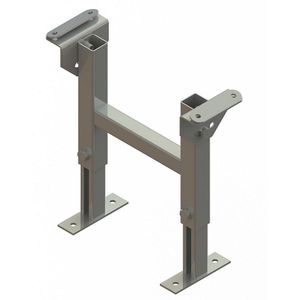Gura Dubbele staander, baanbreedte 300 mm, hoogte tot opzetvlak 290 - 400 mm