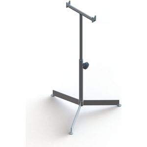 Gura Driepoot steunbok, licht, voor baanbreedte 300 mm, hoogte tot opzetvlak 590 - 1080 mm