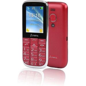 Olympia - Joy II - Sleutel Mobiele Telefoon - Rood - 2G - 2,4 inch