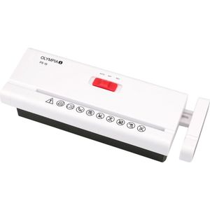 OLYMPIA PS 16 Aufsatzaktenvernichter, Weiß