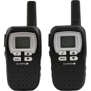 OLYMPIA PMR 1208 Walkie Talkie/Speekradio zwart