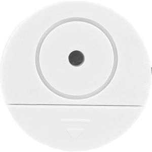 Olympia VA 200 Glasbreukmelder (met alarm, plakstrip aan de achterkant, 95 dB alarm, glasbreuksensor, glasbreukalarm voor ramen in huis en woning)