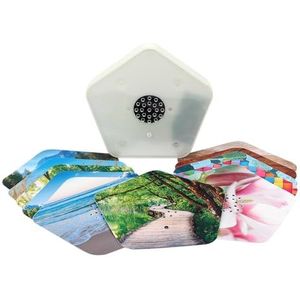 Olymp Sounds of Nature Box Soundbox met vogelzang, beekfluisters, bergweiden, zeeruis, muziekbox met bewegingssensor en individuele volumeregeling