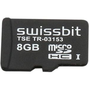 Swissbit TSE-Speicherkarte für Olympia Registrierkassen CM-941 TSE, CM-941F TSE, CM-942 TSE, CM-942F TSE, Touch-200 TSE, CM911 TSE, 3-Jahres-Lizenz