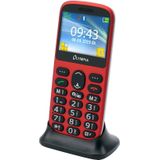 Olympia Mobiele telefoon ZON ROT (2.30", 0.30 Mpx, 2G), Sleutel mobiele telefoon, Rood