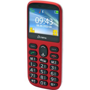 Olympia Mobiele telefoon ZON ROT (2.30", 0.30 Mpx), Sleutel mobiele telefoon, Rood
