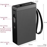 Olympia P22 - Thermische Label Printer - Zwart - Wireless - Bluetooth