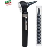 KaWe Otoscoop Fiber Optic Piccolight F.O. LED , zwart