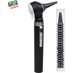 KaWe Otoscoop Fiber Optic Piccolight F.O. LED , zwart